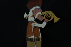 Marionnette en aplat